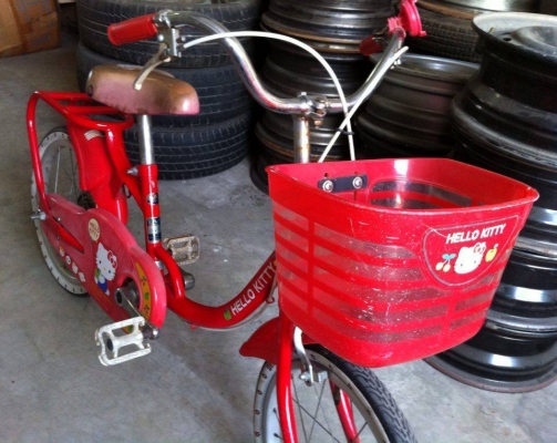 จักรยาน kitty แท้ น่าสะสมคับ