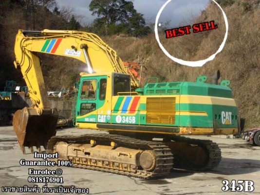 ขายดี รถขุดCAT 345B จำหน่าย รถ เครื่องจักร อุปกรณ์ทุกชนิด นำเข้า100\% ราคาถูก eurotec 0818176901 ขายดี รถขุดCAT 345B จำหน่าย รถ เครื่องจักร อุปกรณ์ทุกชนิด นำเข้า100\% ราคาถูก eurotec 0818176901