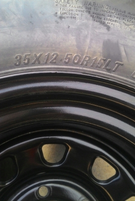 ขายยาง35พร้อมล้อ