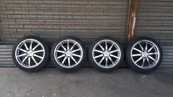 Enkei GTD-2 ขอบ 15 4รู114 สภาพดี ล้อเปล่า