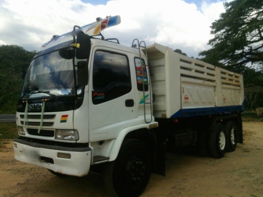 รถอีซูซุ 10 ล้อดั้ม FVZ เปลื่ยนเครื่อง 230 แรงม้า. ปี 45.   สนใจติดต่อ  081 - 6079515