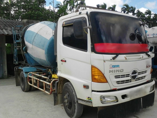 รถฮีโน่ 6 ล้อ โม่ปูน FC9J 175 แรงม้า. ปี 54.  ( รถวิ่ง 1xx,xxx กม. ) , ( มีขาย 2 คัน. )     สนใจติดต่อ  081 - 6079515