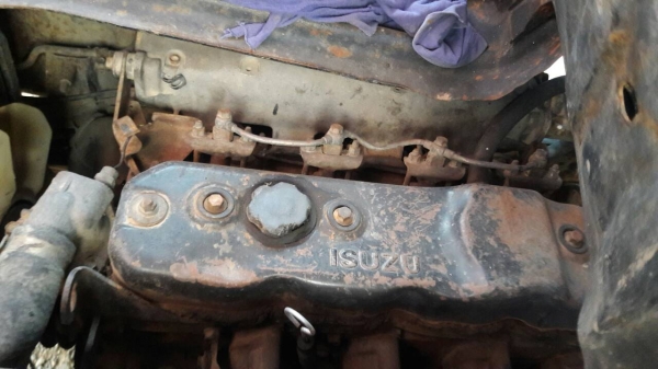 รถบรรทุกดั้ม110แรงม้า