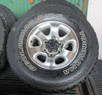 ขายล้อ ENKEI แท้ ขอบ15 แถมยาง YOKOHAMA 31-10.5-15 ชุดละ 4,200 บาท