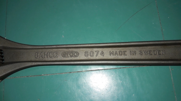 ขายประแจเลื่อน BAHCO 15" MADE IN SWEDEN.