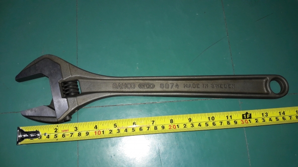 ขายประแจเลื่อน BAHCO 15" MADE IN SWEDEN.