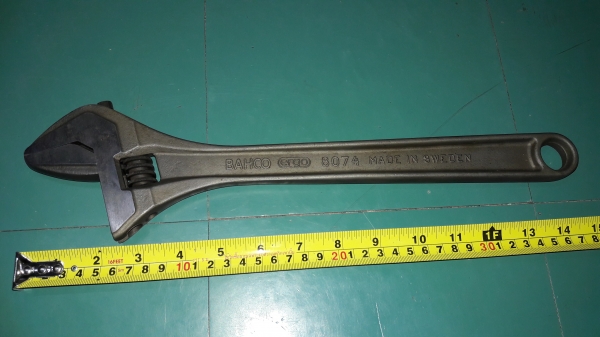 ขายประแจเลื่อน BAHCO 15" MADE IN SWEDEN.