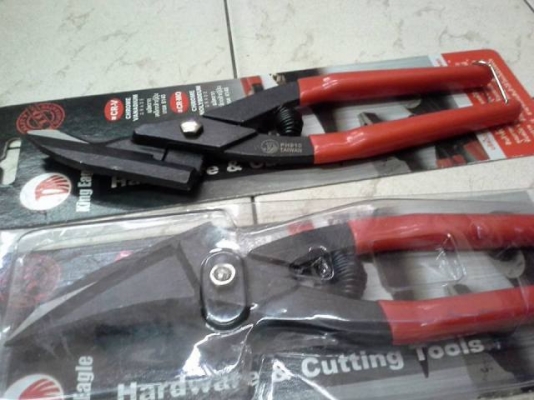 ขายกรรไกรตัดแผ่นเมทัลชีตขนาด10" นกใหญ่ไต้หวันKING EAGLE Made in Taiwan.