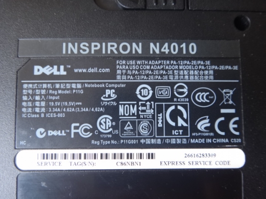 Note Book Dell N4010 Core i5
