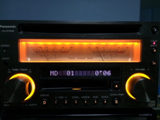PANASONIC CQ-VX5500KD รุ่นใหญ่ ซิ้งดำ CD-RW MD-RW AUX เกจวัด VU ปรีเอ้า2ชุด ปรีCD MD IN 1ชุด คุมกล่องCD สภาพสวย มือ2 ญี่ปุ่น PANASONIC CQ-VX5500KD รุ่นใหญ่ ซิ้งดำ CD-RW MD-RW AUX เกจวัด VU ปรีเอ้า2ชุด ปรีCD MD IN 1ชุด คุมกล่องCD สภาพสวย มือ2 ญี่ปุ่น
