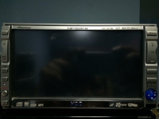 Pioneer AVIC-ZH77MD จอ6.5นิ้ว ทัชสกรีน HDD MP3-RW CD-RW MD-RW AUX ระบบCDลงHDD พร้อมสายAUX กล้องมองหลัง VEDIO IN ต่อกล่องทีวีดิจตอลได้ Made in Japan มือ2 ญี่ปุ่น