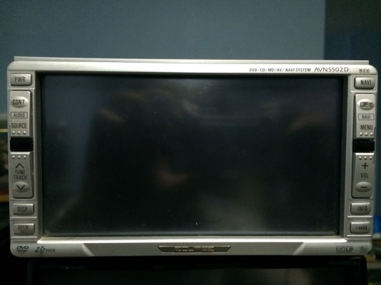 ECLIPSE AVN5502D CD MD DVD ROM จอ 6.5 นิ้ว ทัชสกรีน ปรีเอ้า3ชุด Made in Japan สภาพสวย มือ2 ญี่ปุ่น