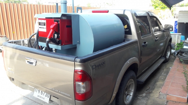 จำหน่ายถังน้ำมันโมบายพร้อมชุดจ่ายใช้ไฟจากแบตเตอรี่รถยนต์