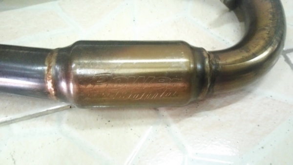 ขายท่อ 3 ใบ FMF+HOME  สำหรับ D-Tracker, KLX250