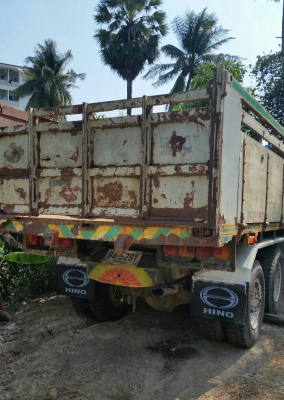 สิบล้อ ฮีโน่ FM3H195ปี39 ดั้มมีเนียม 2เพา สภาพเดิมๆพร้อมใช้งาน ทะเบียนพร้อมโอน