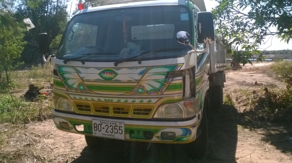 ขายรถบรรทุก6ล้อดั้มดิน TOYTA DOTRO