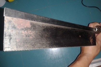 ขายเลื่อยตราจระเข้สามดาวเยอรมันยาว16"เก่าเก็บMade in Germany.