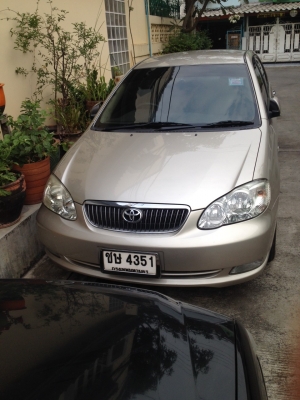 ALTIS1.6G AIRBAG/ABS รถมือเดียว สภาพสวย สีดี เครื่องดี ช่วงล่างแน่น วิ่งน้อย120,+++กม. ภายในไม่โทรม มีลายไม้ เบาะหนังสีครีม แอร์ออโต้ คนแก่ใช้ ไม่เคยติดแก๊ซ ขาย 280000 มาดูก่อนได้ ต่อรองได้ สภาพ1ใน200 สนใจ 0827861333 ดูรถ ลาดพร้าว 87 ครับ