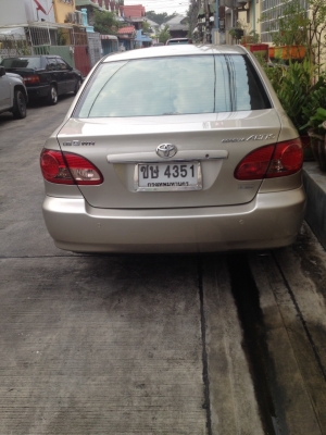 ALTIS1.6G AIRBAG/ABS รถมือเดียว สภาพสวย สีดี เครื่องดี ช่วงล่างแน่น วิ่งน้อย120,+++กม. ภายในไม่โทรม มีลายไม้ เบาะหนังสีครีม แอร์ออโต้ คนแก่ใช้ ไม่เคยติดแก๊ซ ขาย 280000 มาดูก่อนได้ ต่อรองได้ สภาพ1ใน200 สนใจ 0827861333 ดูรถ ลาดพร้าว 87 ครับ