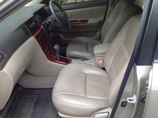 ALTIS1.6G AIRBAG/ABS รถมือเดียว สภาพสวย สีดี เครื่องดี ช่วงล่างแน่น วิ่งน้อย120,+++กม. ภายในไม่โทรม มีลายไม้ เบาะหนังสีครีม แอร์ออโต้ คนแก่ใช้ ไม่เคยติดแก๊ซ ขาย 280000 มาดูก่อนได้ ต่อรองได้ สภาพ1ใน200 สนใจ 0827861333 ดูรถ ลาดพร้าว 87 ครับ