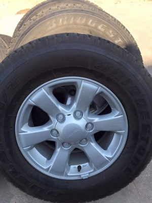 ขายล้อแม็กออนิวบูลเพาเวอร์1.9 ถอดป้ายแดงขอบ16 4ล้อ ราคา 18,000บาท