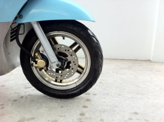 Yamaha Fino ฟ้าขาว ล้อแม็ก สวยเครื่องดีมาก