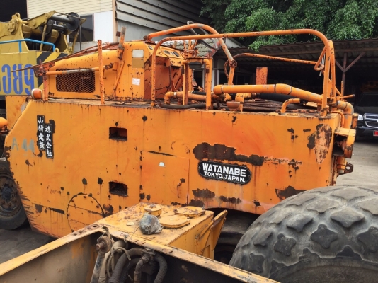 ขายด่วนรถบดล้อยาง7ล้อWATANABE WP15WE ตรวจเช็คพร้อมใช้งาน ขายด่วนรถบดล้อยาง7ล้อWATANABE WP15WE ตรวจเช็คพร้อมใช้งาน