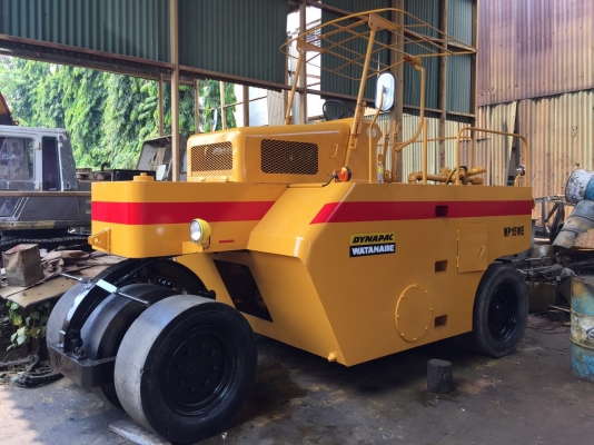 ขายด่วนรถบดล้อยาง7ล้อWATANABE WP15WE ตรวจเช็คพร้อมใช้งาน ขายด่วนรถบดล้อยาง7ล้อWATANABE WP15WE ตรวจเช็คพร้อมใช้งาน