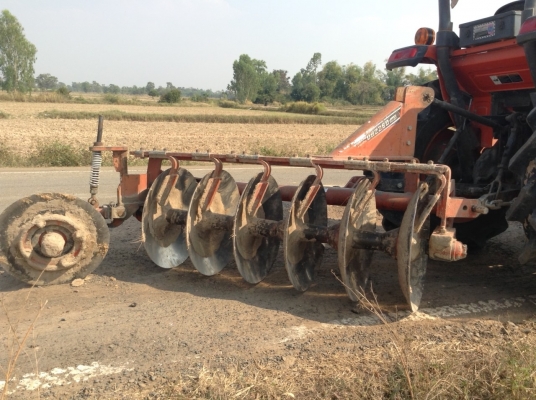 คูโบต้า36แรง + ใบดัน160+ผานพรวน226+โรตารี่160