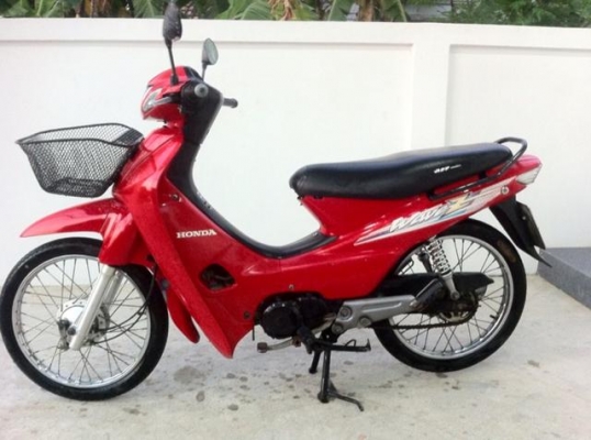 Honda Wave z สีแดง เดิมทั้งคัน ใช้ถนอมมาก