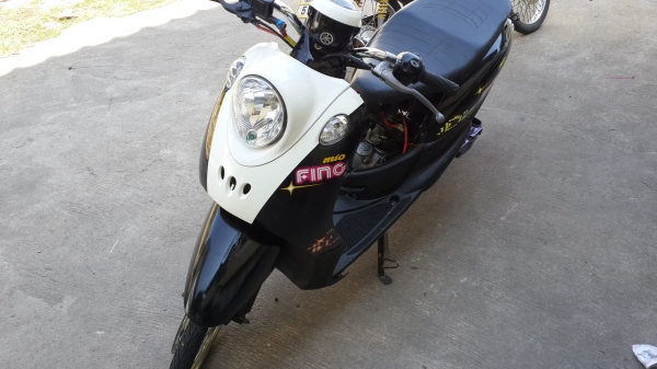 Fino แต่งซิ่ง มีทะเบียน มีชุดโอนแต่บัตรหมดอายุ ขายถูก ต่อรองได้ Fino แต่งซิ่ง มีทะเบียน มีชุดโอนแต่บัตรหมดอายุ ขายถูก ต่อรองได้