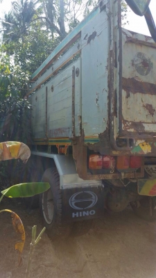 ขายรถบรรทุกสิบล้อดัมพ์ Hino 3H เครื่องเดิม HO7D-195 แรง ปี 39 กระบะดัมพ์มิเนียม ทะเบียนพร้อม