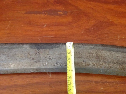 ขายมีดขูดโบราณ Antique Draw Knife D.R.Barton Rochester N.Y. เหล็กดี คม ต้องไป DIY ด้ามจับเพิ่ม