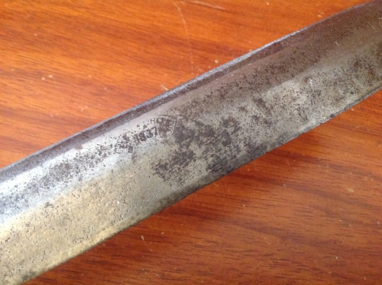 ขาย Antique Draw Knife เหล็กดี ด้ามสมบูรณ์