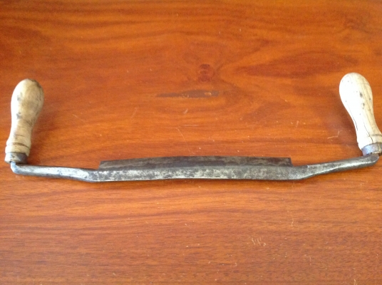 ขาย Antique Draw Knife เหล็กดี ด้ามสมบูรณ์