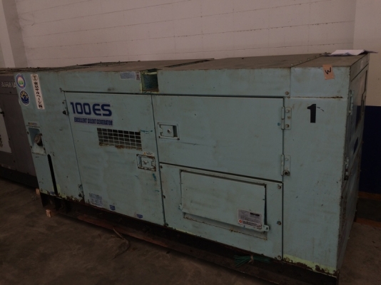 DENYO DCA-100ESI เซ็ตนอกจากญี่ปุ่น ถึงไทยแล้วครับ ชั่วโมงการทำงานน้อยมาก ๆ