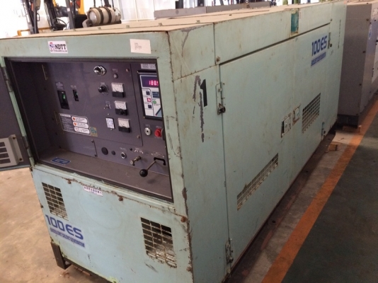 DENYO DCA-100ESI เซ็ตนอกจากญี่ปุ่น ถึงไทยแล้วครับ ชั่วโมงการทำงานน้อยมาก ๆ