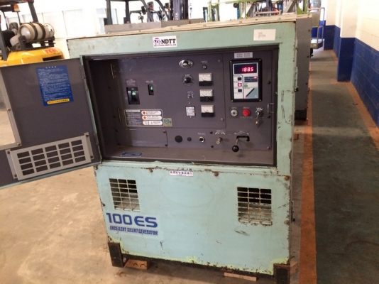 DENYO DCA-100ESI เซ็ตนอกจากญี่ปุ่น ถึงไทยแล้วครับ ชั่วโมงการทำงานน้อยมาก ๆ