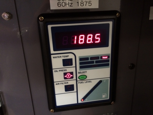 DENYO DCA-100ESI เซ็ตนอกจากญี่ปุ่น ถึงไทยแล้วครับ ชั่วโมงการทำงานน้อยมาก ๆ