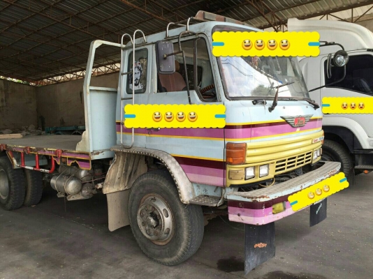 10ล้อเพลาเดียว168แรง...พื้นเรียบ heno KT925. รถสภาพดี เล่มพร้อม