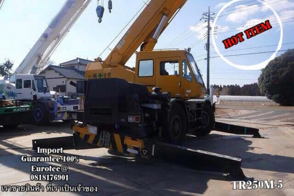 ขาย รถเครน 25 ตัน TR250M-5 จำหน่าย รถ เครื่องจักร อุปกรณ์ทุกชนิด นำเข้า100\% ราคาถูก eurotec 0818176901 ขาย รถเครน 25 ตัน TR250M-5 จำหน่าย รถ เครื่องจักร อุปกรณ์ทุกชนิด นำเข้า100\% ราคาถูก eurotec 0818176901