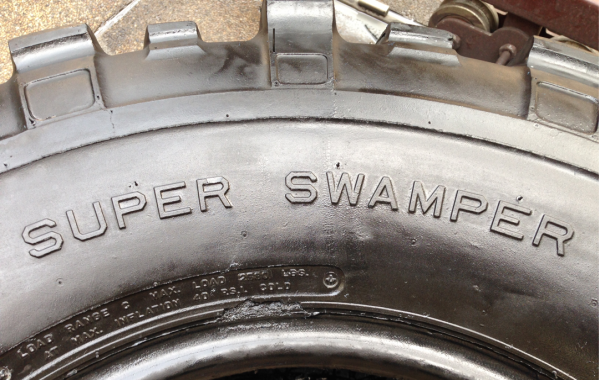 ยาง Super swamper 35 12.5 R16.5 ดอกเต็มๆ ลุยได้อีกหลายปี ราคาไม่แพง