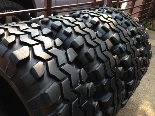 ยาง Super swamper 35 12.5 R16.5 ดอกเต็มๆ ลุยได้อีกหลายปี ราคาไม่แพง