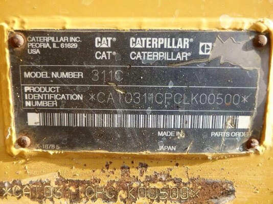 ขาย HOT ITEM CAT 311CU จำหน่าย รถ เครื่องจักร อุปกรณ์ทุกชนิด นำเข้า100\% ราคาถูก eurotec 0818176901