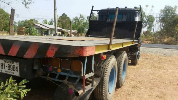 สิบล้อ มิตซู FN516M 6D15 -175เพาเดียว พื้นเรียบ ยาว6.50ม สภาพพร้อมใช้ สวยๆบางเดิม ทะเบียนพร้อมโอน