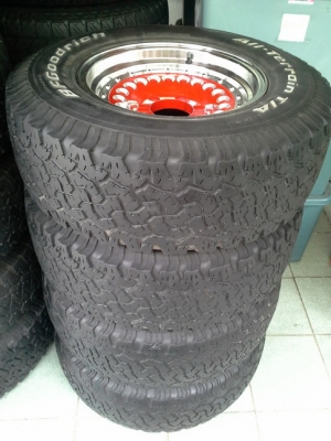 ล้อหยดนํ้า + BF All USA. 265/70/16 ปี11 สวยๆ 1ชุด