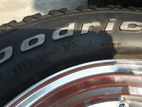 ล้อหยดนํ้า + BF All USA. 265/70/16 ปี11 สวยๆ 1ชุด