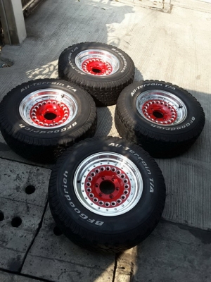 ล้อหยดนํ้า + BF All USA. 265/70/16 ปี11 สวยๆ 1ชุด