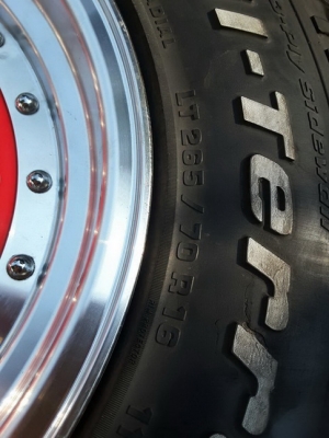 ล้อหยดนํ้า + BF All USA. 265/70/16 ปี11 สวยๆ 1ชุด