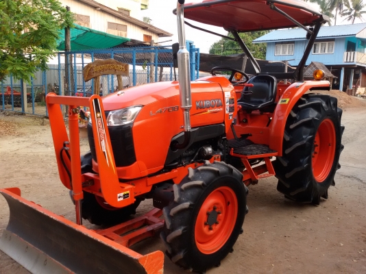 ปัญญาแทรคเตอร์..จัดมาให้ครับ ด่วน!!!คูโบต้า L4708 พร้อมใบมีดคานล่าง พร้อมโรตาลี่182 ทำงาน996ชม. สภาพ สี เดิมๆ จัดส่ง เวียงป่าเป้า จ.เชียงราย